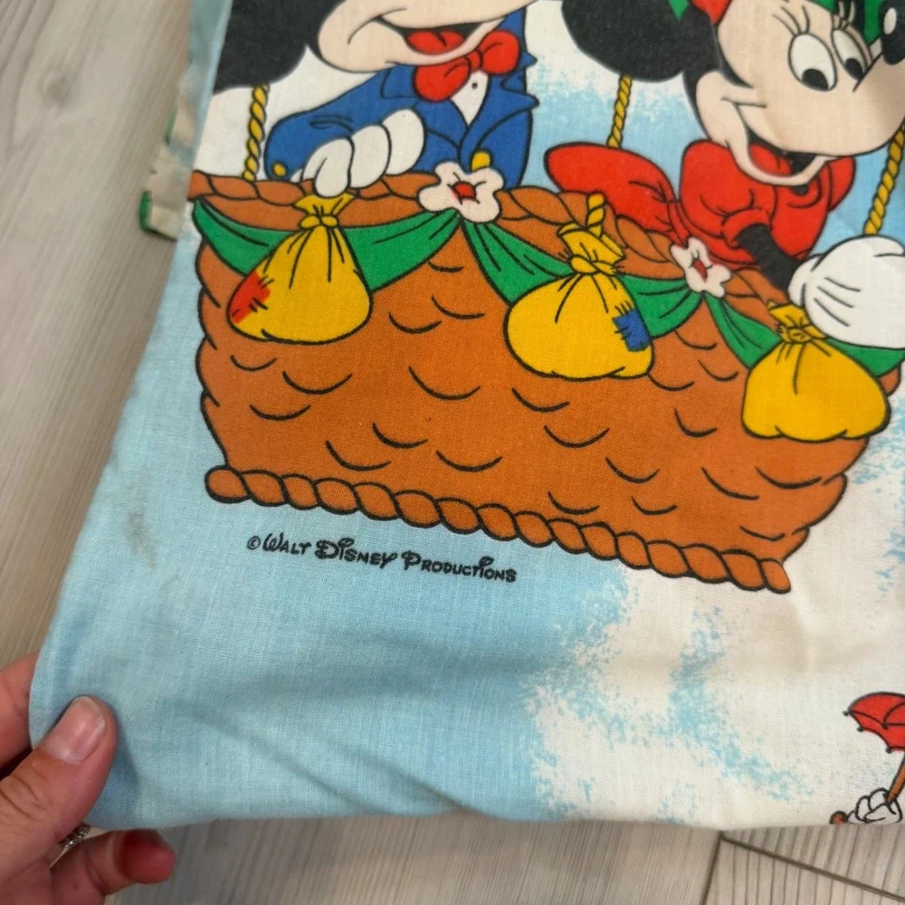Vintage Disney Mickey Mouse Dumbo Twin Comforter Sheet Set Pacific Home Products